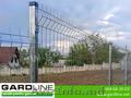 Panou gard euro. Gard metalic bordurat. Gard zincat, vopsit. Заборы металл