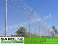 Panou gard euro. Gard metalic bordurat. Gard zincat, vopsit. Заборы металл